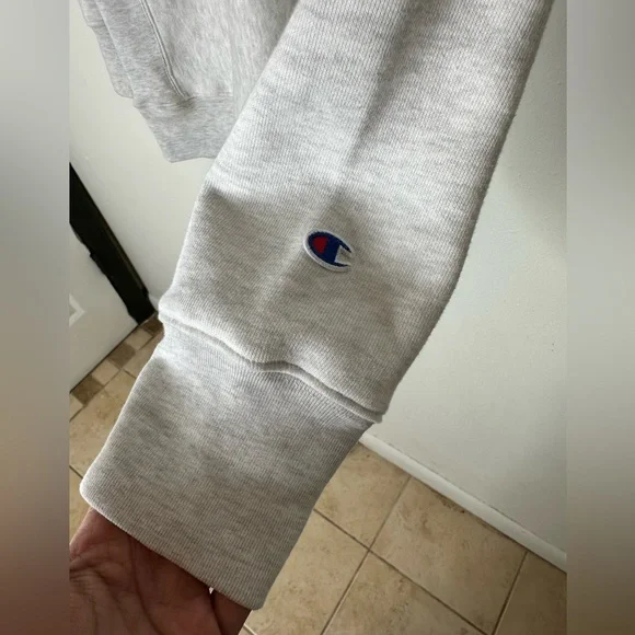 Alabama Champion Reverse Weave Size XLT Crewneck Sweatshirt Heathered Gray - Picture 2 of 4